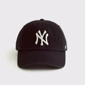 '47 New York Yankees Clean Up Hat in Black-311 Fashion Accessories-Little Bird Boutique