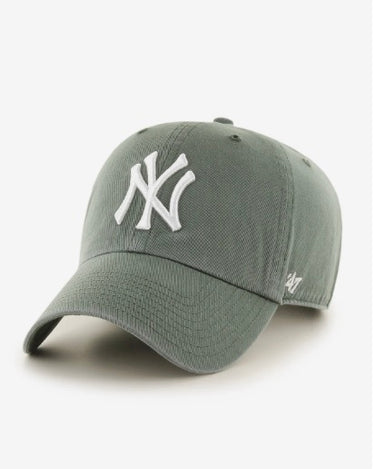 '47 New York Yankees Clean Up Hat in Moss-311 Fashion Accessories-Little Bird Boutique