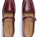 Kelsi Dagger Ferry Mary Jane Flats in Merlot-312 Shoes-Little Bird Boutique