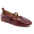 Kelsi Dagger Ferry Mary Jane Flats in Merlot-312 Shoes-Little Bird Boutique