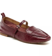 Kelsi Dagger Ferry Mary Jane Flats in Merlot-312 Shoes-Little Bird Boutique