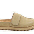 Kelsi Dagger Fig Platform Mules in Oatmeal-312 Shoes-Little Bird Boutique