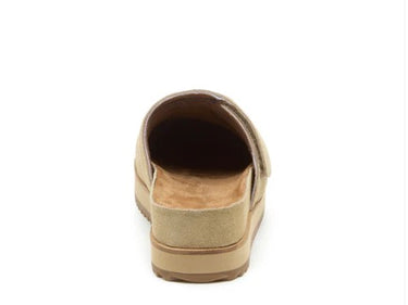 Kelsi Dagger Fig Platform Mules in Oatmeal-312 Shoes-Little Bird Boutique