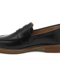 Kelsi Dagger Lens Loafer in Black Glossy Leather-312 Shoes-Little Bird Boutique