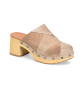 Korkease Tay Patchwork Clogs in Taupe-312 Shoes-Little Bird Boutique