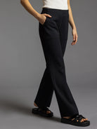 Weekend in LA Mylie Pant in Black-220 Pants-Little Bird Boutique