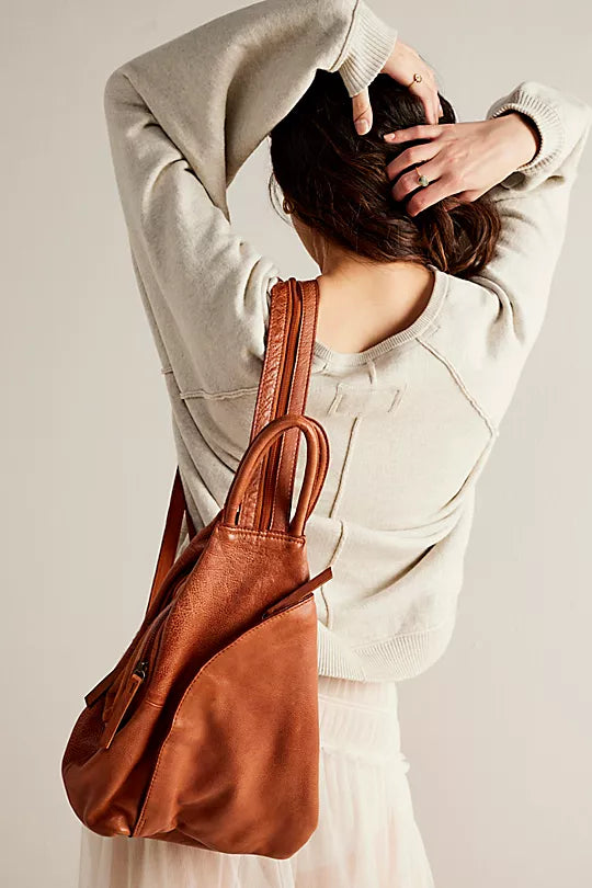 Free People We The Free Soho Convertible Sling in Distressed Brown-342 - Crossbody & Fanny Bags-Little Bird Boutique