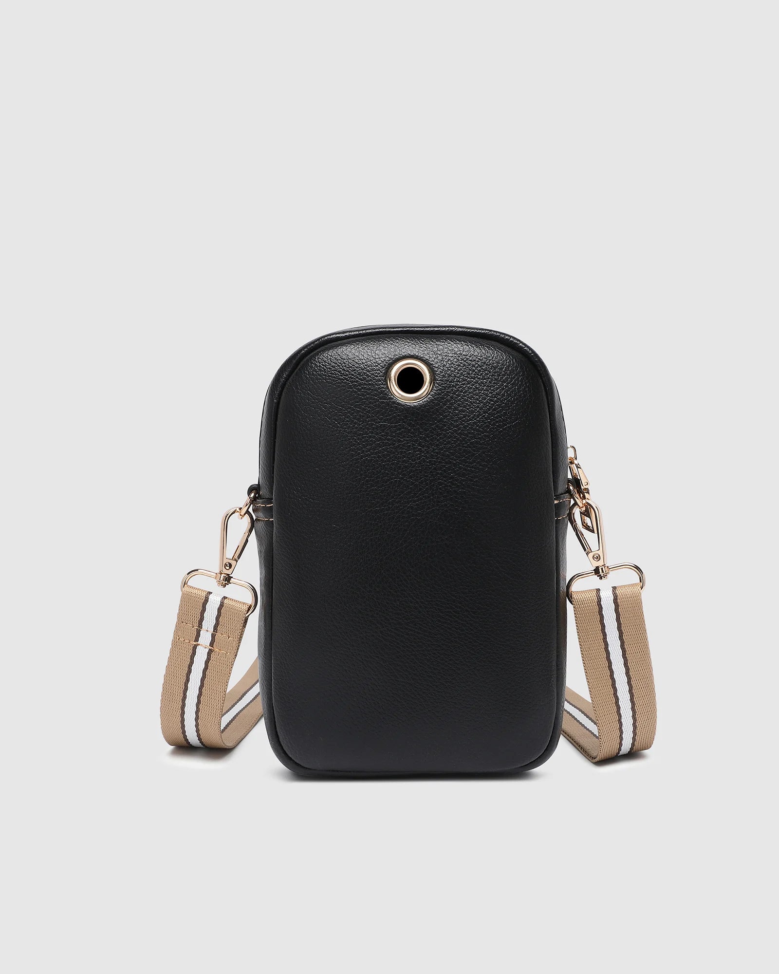 Louenhide Java Phone Crossbody Bag in Black