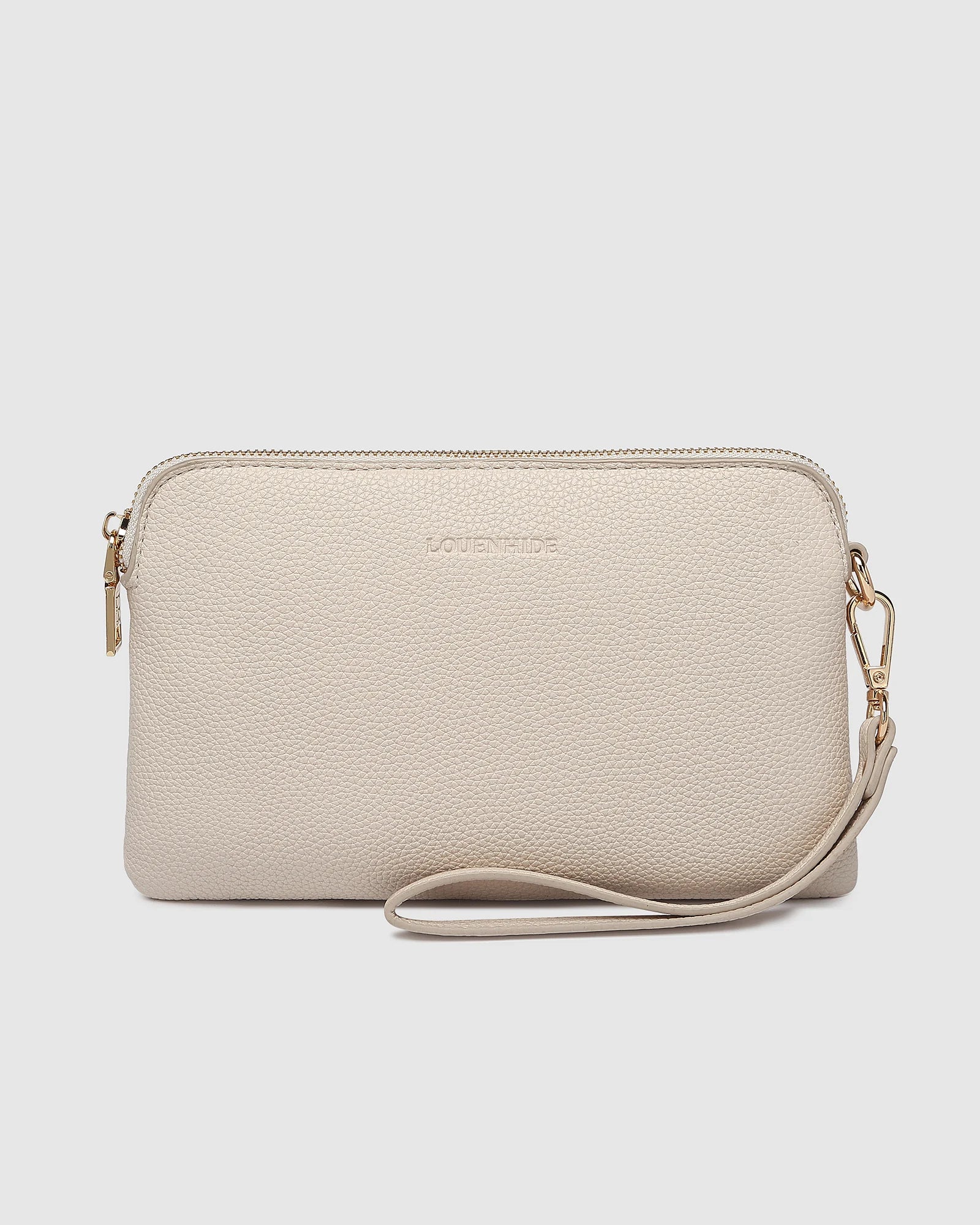 Louenhide Poppy Clutch in Oyster