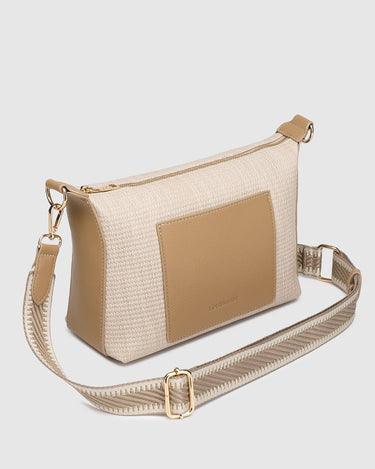 Louenhide Havana Crossbody Bag in Biscuit-342 - Crossbody & Fanny Bags-Little Bird Boutique