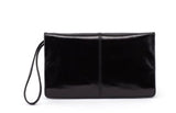 HOBO Evolve Wristlet in Polished Black-344 Wallets/Clutches-Little Bird Boutique