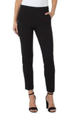 Liverpool Kayla Pull On Trouser in Black-220 Pants-Little Bird Boutique