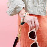 The Darling Effect Always in Bloom Keychain Wristlet-311 Fashion Accessories-Little Bird Boutique