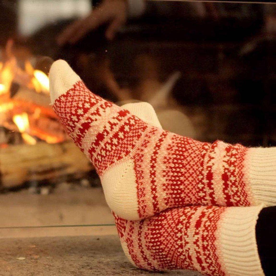 Nordic Wools Asenka in Cherry-311 Fashion Accessories-Little Bird Boutique