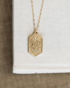 Madison Sterling Pendant Verse Necklace - Isaiah 4:10, 22 Inches-322 Fast Fashion Jewelry Necklace-Little Bird Boutique