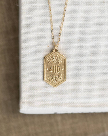 Madison Sterling Pendant Verse Necklace - Isaiah 41:10, 22 Inches-322 Fast Fashion Jewelry Necklace-Little Bird Boutique