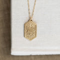 Madison Sterling Pendant Verse Necklace Isaiah 41:10, 16 Inches-322 Fast Fashion Jewelry Necklace-Little Bird Boutique