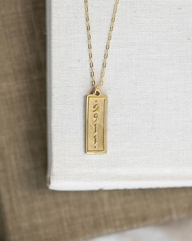 Madison Sterling Pendant Verse Necklace Jeremiah 29:11 - 22 Inches-322 Fast Fashion Jewelry Necklace-Little Bird Boutique