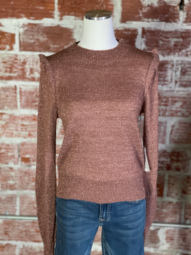 Another Love Vera Sweater in Rose Gold