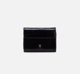 HOBO Jill Mini Trifold Wallet in Black-344 Wallets/Clutches-Little Bird Boutique