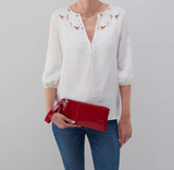 HOBO Vida Wristlet in Claret-344 Wallets/Clutches-Little Bird Boutique
