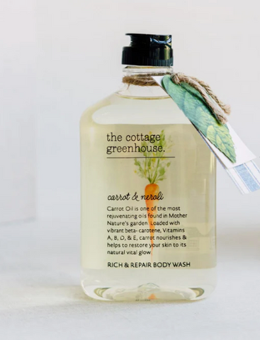 The Cottage Greenhouse Carrot & Neroli Body Wash