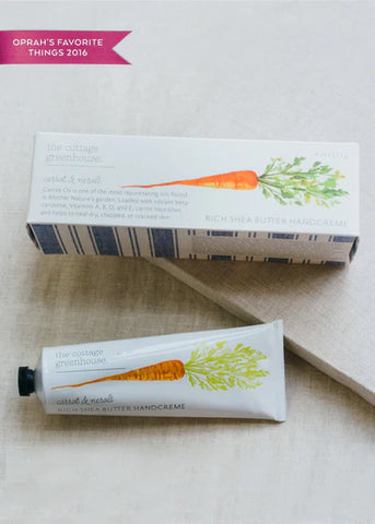 The Cottage Greenhouse Carrot and Neroli Handcreme